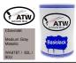 Preview: Chevrolet, Medium Gray Metallic, WA9787 /  82L / 90U: 500ml Lackdose, von ATW Autoteile West.